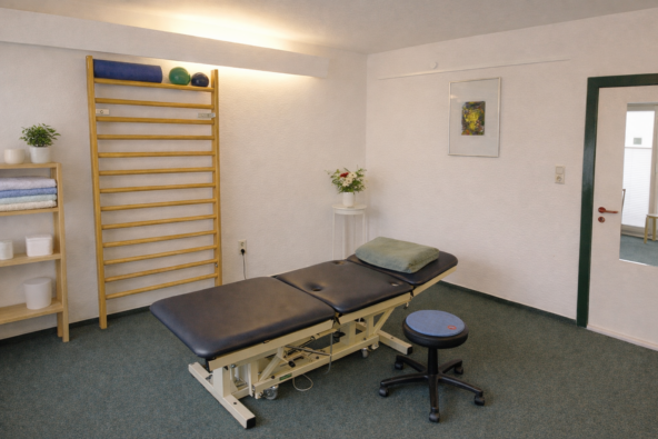 Behandlungsraum der Amselphysio-Praxis im Amselweg in Lübeck